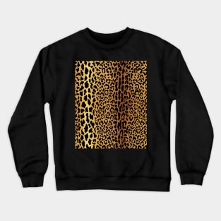 Animalier- Leopard Print Crewneck Sweatshirt